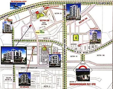 Project Image of 464.0 - 1080.0 Sq.ft 1 BHK Apartment for buy in Zorba KK Crystal