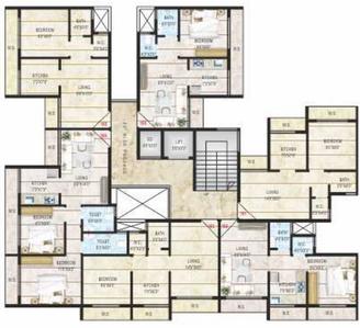 Project Image of 268.0 - 619.0 Sq.ft 1 RK Apartment for buy in Bright Florance Town