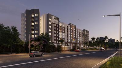 Project Image of 547.0 - 973.0 Sq.ft 1 BHK Apartment for buy in Sowparnika Sunray