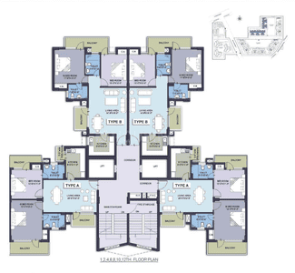 Project Image of 1310.0 - 5092.0 Sq.ft 2 BHK Apartment for buy in TARC Maceo