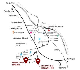 Project Image of 378.0 - 448.0 Sq.ft 1 BHK Apartment for buy in Marathon Nagari NX Vigo D