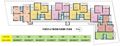 Project Image of 430.0 - 935.0 Sq.ft 1 BHK Apartment for buy in Vastushri Ajinkya Darshan