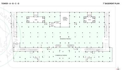 Project Image of 1000.61 - 1306.31 Sq.ft 3 BHK Apartment for buy in Meet Kasturi Meridian