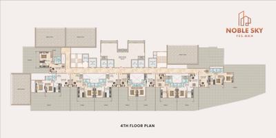 Project Image of 308.06 - 640.45 Sq.ft 1 BHK Apartment for buy in Paradise Noble Sky
