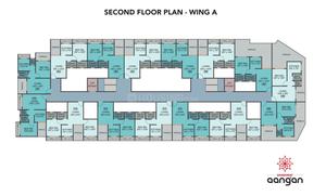 Project Image of 256.0 - 296.0 Sq.ft 1 BHK Apartment for buy in Samarth Shashwat Aangan Building Wing A And C