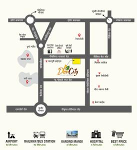 Project Image of 770.0 - 1440.0 Sq.ft Residential Plot Plot for buy in Dewansh Dev City