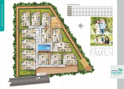 Project Image of 1088 Sq.ft 2 BHK Apartment / Flat for sale in Hennur for Rs. 8200000