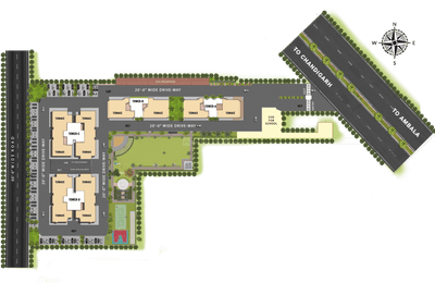 Project Image of 1200.0 - 1454.0 Sq.ft 3 BHK Apartment for buy in Northview Homez