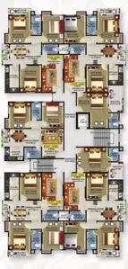 Project Image of 1195.0 - 2050.0 Sq.ft 2 BHK Apartment for buy in Vijay Shree City