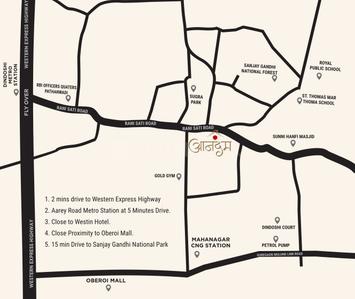 Project Image of 458.76 - 682.9 Sq.ft 1 BHK Apartment for buy in Analiza Anandam