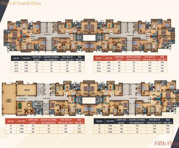 Project Image of 1151.0 - 1506.0 Sq.ft 2 BHK Apartment for buy in Park Avenue Residency
