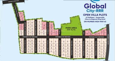Project Image of 1619.97 - 2699.91 Sq.ft Residential Plot Plot for buy in Greater Global City RRR