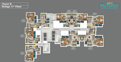 Project Image of 721.0 - 1120.0 Sq.ft 2 BHK Apartment for buy in Saheel Itrend Futura