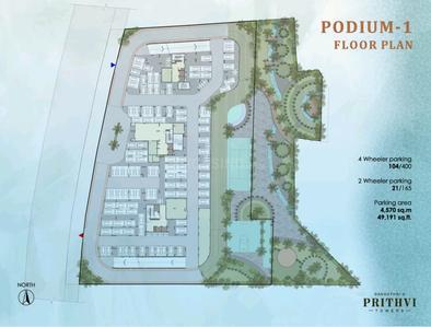 Project Image of 1664.0 - 3983.0 Sq.ft 3 BHK Apartment for buy in Prithvi Towers