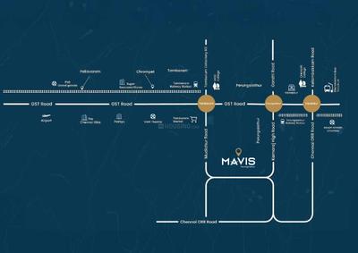 Project Image of 1276.0 - 1386.0 Sq.ft 3 BHK Apartment for buy in MP Mavis