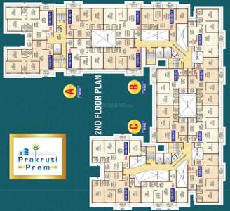 Project Image of 1116.0 - 1483.0 Sq.ft 2 BHK Apartment for buy in Avishkar Prakruti Prem