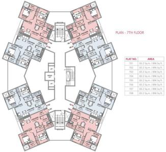 Project Image of 0.0 - 567.0 Sq.ft 2 BHK Apartment for buy in Pioneer Tulip