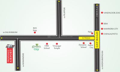 Crystal Green City Location Plan 1
