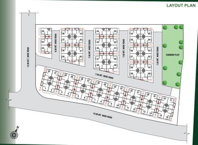 Project Image of 922.57 - 1106.42 Sq.ft 3 BHK Bungalow for buy in Aaradhya Aangan Bunglows