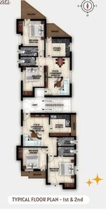 Green Sowmya Flats Sowmya Flats Block A Cluster Plan 1