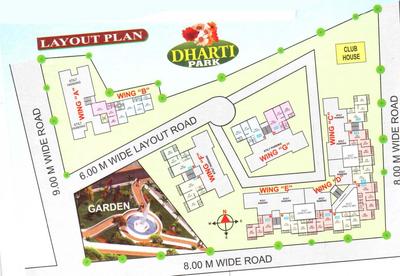 Project Image of 505.0 - 850.0 Sq.ft 1 BHK Apartment for buy in Aaditya Realtors Dharti Group