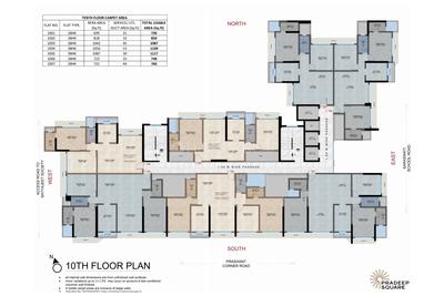 Project Image of 639.0 - 1087.0 Sq.ft 2 BHK Apartment for buy in Squarefeet Pradeep Square