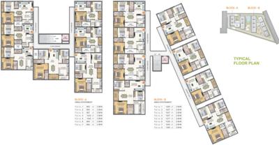 Project Image of 845.0 - 1450.0 Sq.ft 2 BHK Apartment for buy in Gayatri Vaishnaoi Eternis