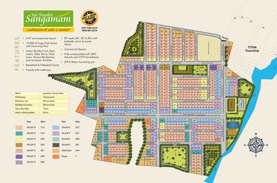 Project Image of 1500.0 - 2400.0 Sq.ft Residential Plot Plot for buy in Sai Srushti Sangamam