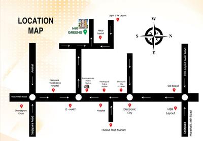 Project Image of 1017 Sq.ft 2 BHK Apartment / Flat for sale in Bommasandra for Rs. 5500000