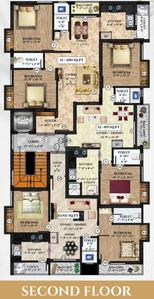 Project Image of 855.0 - 1298.0 Sq.ft 2 BHK Apartment for buy in Vinoth Indus Garden