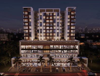 SVG Wakad Central Park Elevation 1