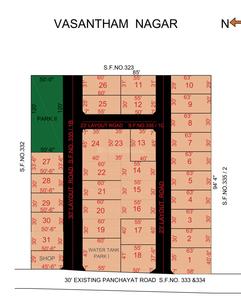 Vasantham Nagar Layout Plan 1