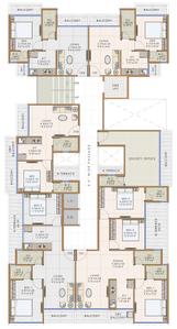 Hezal And Navya Shiv Datta Darshan Shiv Datta Darshan Cluster Plan for 1st Floor 1
