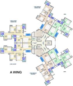 Project Image of 673.0 - 882.0 Sq.ft 2 BHK Apartment for buy in Nirmal City Kalyan Amazon A