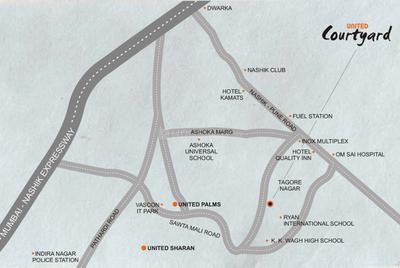 Project Image of 832.8 - 848.09 Sq.ft 2 BHK Apartment for buy in United Courtyard Phase 2