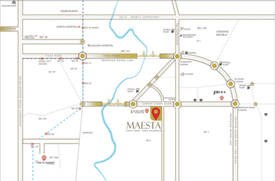Project Image of 1092.97 - 2690.0 Sq.ft 3 BHK Apartment for buy in CRC Maesta