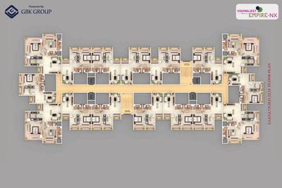 Project Image of 426.04 - 607.52 Sq.ft 1 BHK Apartment for buy in Vishwajeet Empire NX