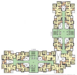 Project Image of 423.0 - 981.55 Sq.ft 1 BHK Apartment for buy in VTP Belair