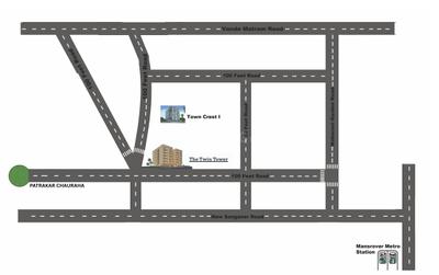 Project Image of 1017.18 - 1992.41 Sq.ft 2 BHK Apartment for buy in The Twin Tower