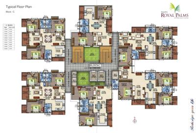 Project Image of 1080.0 - 1800.0 Sq.ft 2 BHK Apartment for buy in Keerthi Royal Palms Phase I 
