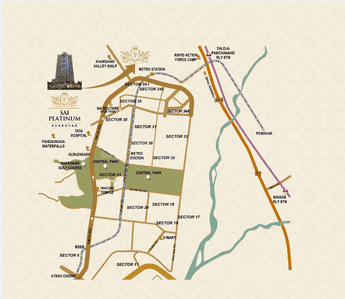 Project Image of 379.54 - 846.8 Sq.ft 1 BHK Apartment for buy in Paradise Sai Platinum