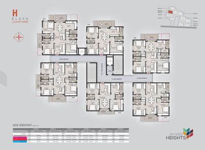 Project Image of 1280.0 - 2950.0 Sq.ft 2 BHK Apartment for buy in Om Sree Heights