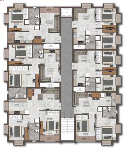 Project Image of 390.0 - 645.0 Sq.ft 1 BHK Apartment for buy in Karal Babylon