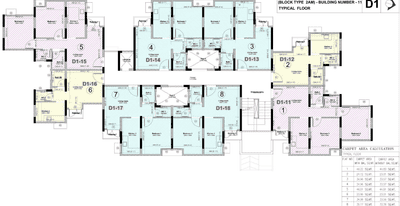 Project Image of 258.23 - 542.06 Sq.ft 1 RK Apartment for buy in Mahindra Happinest