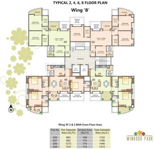 Project Image of 1090.0 - 1499.0 Sq.ft 2 BHK Apartment for buy in Icon Windsor Park