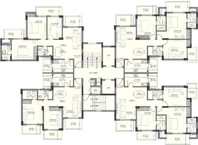 Project Image of 698.0 - 994.0 Sq.ft 2 BHK Apartment for buy in Ashiana White Petals