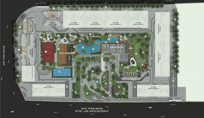 Project Image of 857.99 - 1003.3 Sq.ft 3 BHK Apartment for buy in Dosti Greenscapes Phase 5