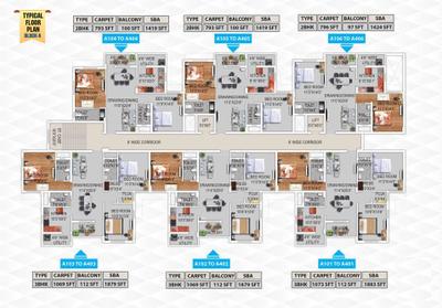 Project Image of 1419.0 - 2090.0 Sq.ft 2 BHK Apartment for buy in Kokila Enclave Annex