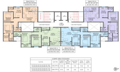 Project Image of 715.0 - 761.0 Sq.ft 2 BHK Apartment for buy in Aswani Pleroma Greens