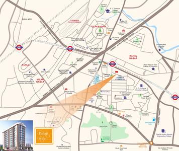 Project Image of 499.34 - 910.3 Sq.ft 1 BHK Apartment for buy in Arihant Balaji Pride